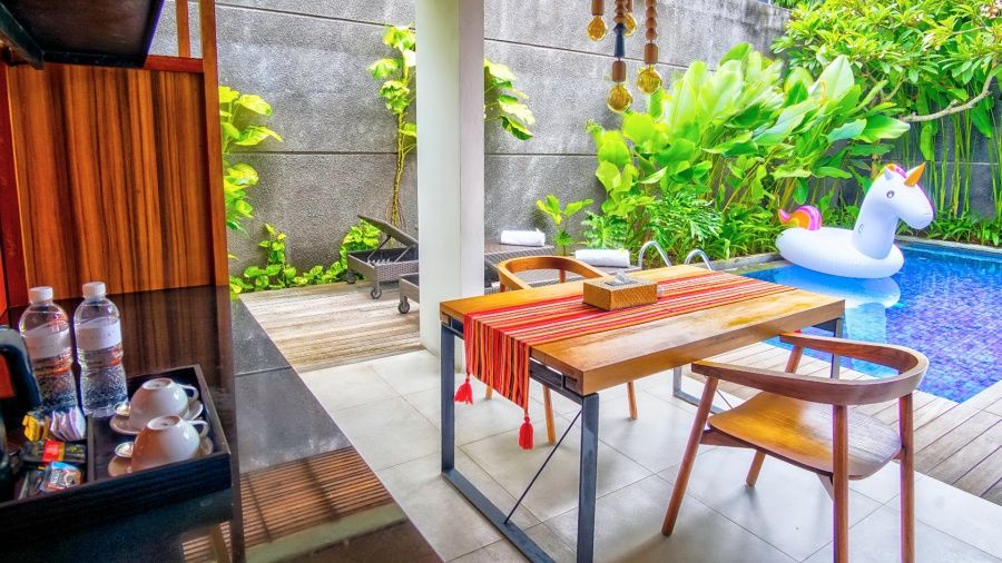 Abia Villas Kuta  Bagian luar foto